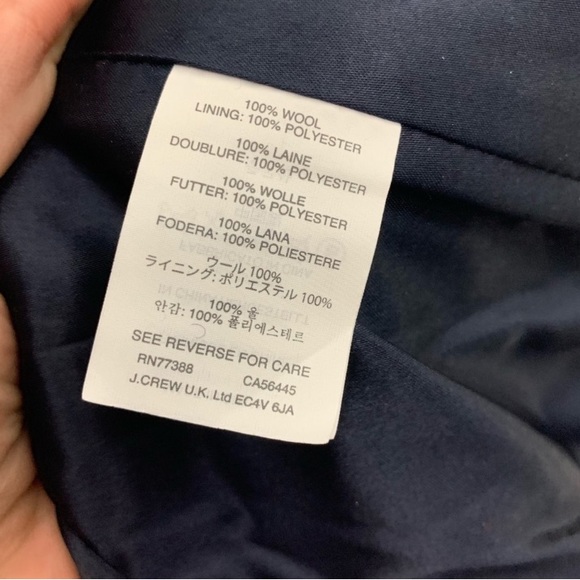 J Crew Red Plaid Bomber Jacket - Picture 5 of 5